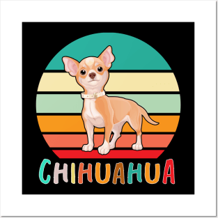 Vintage Retro Chihuahua Posters and Art